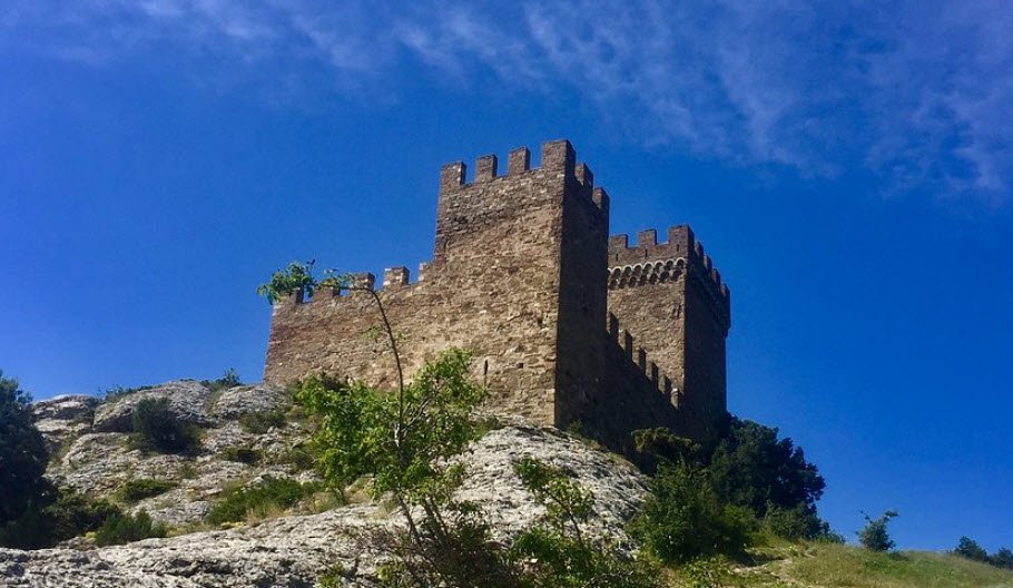 Genuezskaya Krepost' Chembalo, Sevastopol, Ukraine